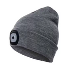 Winter Flashlight Knitted Hat