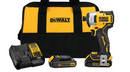 DeWalt ATOMIC 20-Volt MAX Lithium-Ion Brushless Cordless Compact 1/4 in. Impact Driver with 2 Batteries 1.3 Ah Charger and Bag