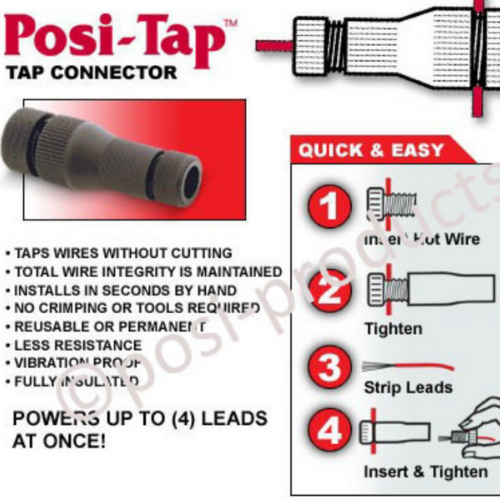 Posi-Taps (50 pieces)