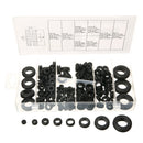180pcs Rubber Grommet Set