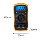 Digital Multimeter With Rubber Case